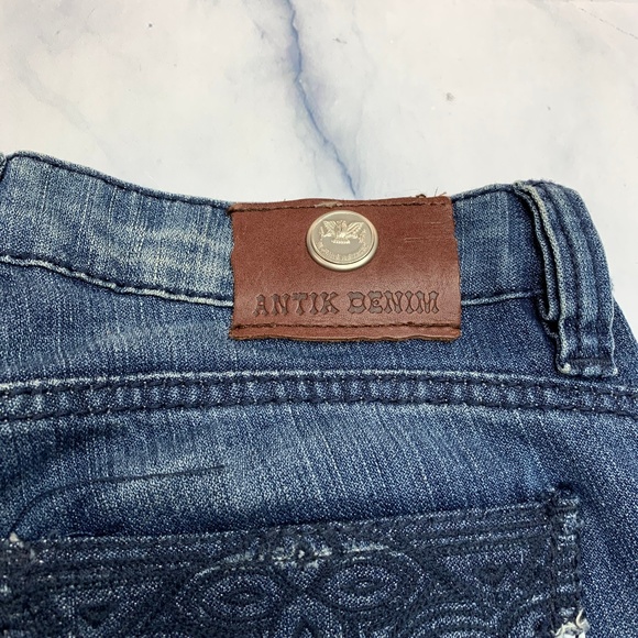 Antik Denim Straight Leg Blue Jeans Denim - Picture 4 of 8